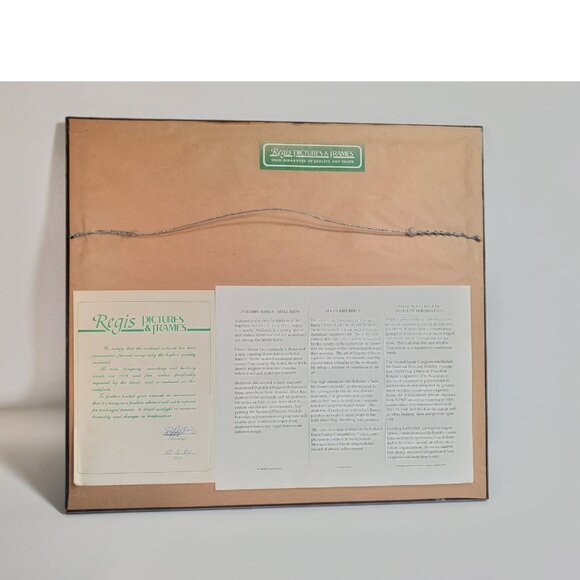 Maynard Reece 'Autumn Wings' Limited Edition Signed Print with 2 Stamps– Framed - Picture 7 of 10